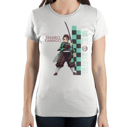 DEMON SLAYER 鬼滅の刃 - Short Sleeve / 炭治郎 / Tシャツ / レディース - PGS
