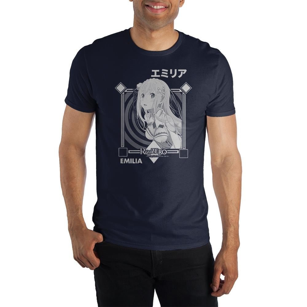 RE:ZERO Re:ゼロから始める異世界生活 - エミリア / Tシャツ / メンズ - PGS