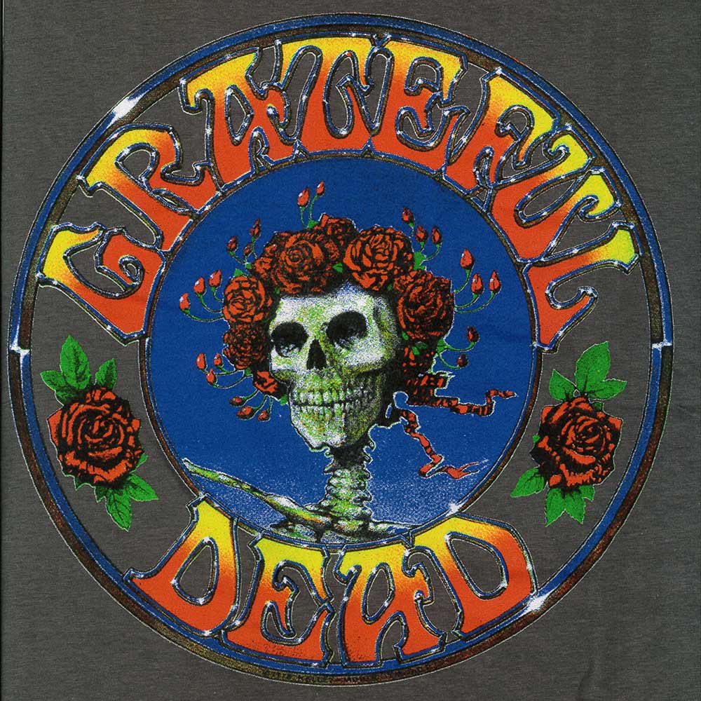 GRATEFUL DEAD グレイトフルデッド (結成 60周年 ) - Bertha Circle Vintage Wash / Tシャツ / メンズ 【公式 / オフィシャル】