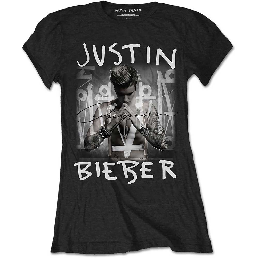 JUSTIN BIEBER ジャスティンビーバー - Purpose Album / Tシャツ / レディース - PGS