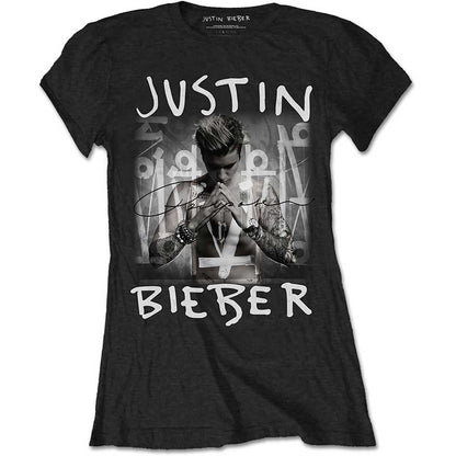 JUSTIN BIEBER ジャスティンビーバー - Purpose Album / Tシャツ / レディース - PGS