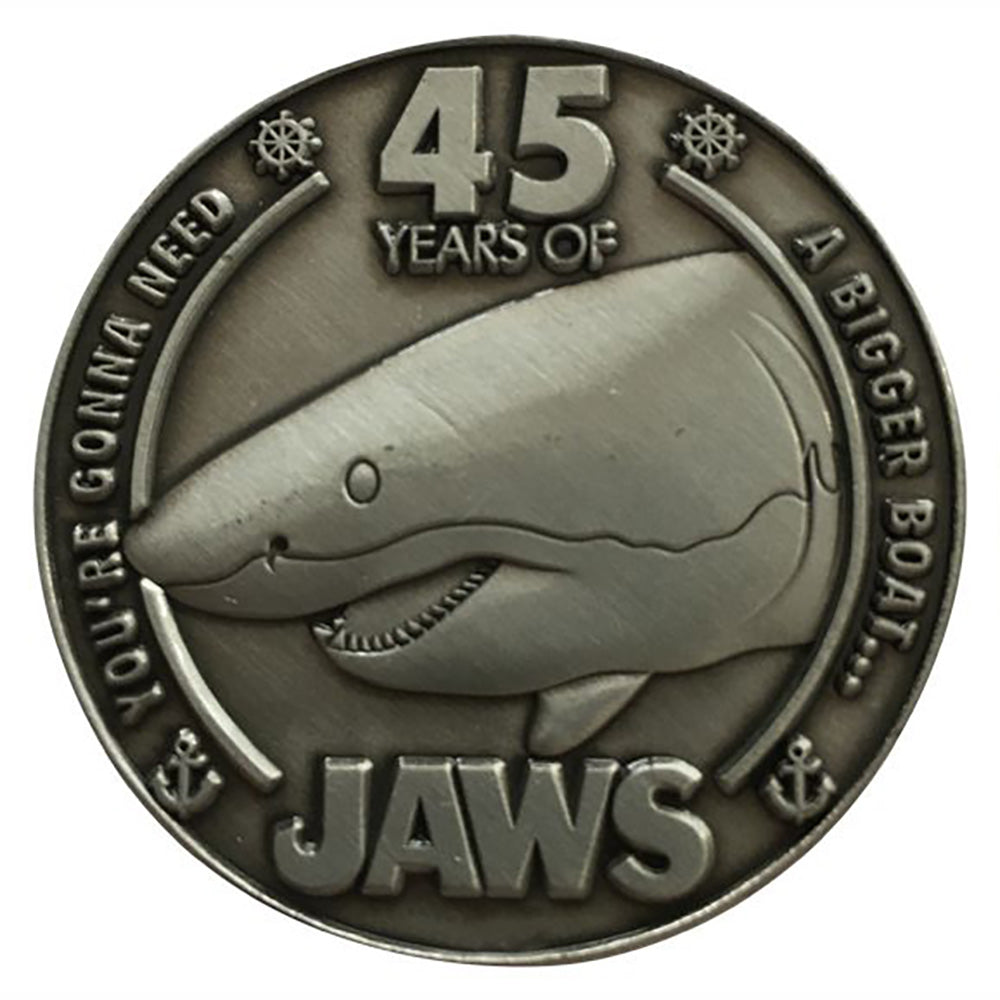 JAWS ジョーズ (公開 50周年 ) - 45th anniversary Coin / 世界限定9995枚 / コイン