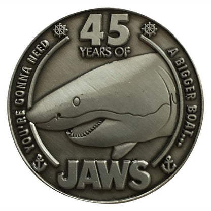JAWS ジョーズ (公開 50周年 ) - 45th anniversary Coin / 世界限定9995枚 / コイン