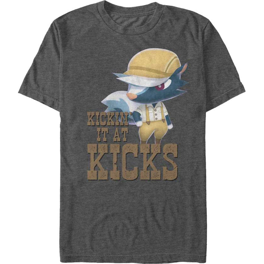 【廃番ラスト販売/特別価格】ANIMAL CROSSING どうぶつの森 - KICKIN IT 86 / Tシャツ / メンズ 【公式 / オフィシャル】