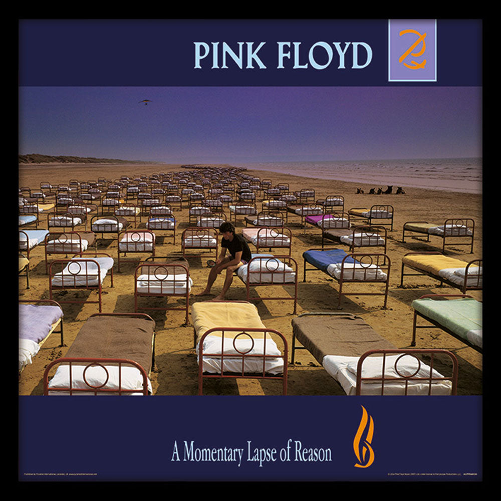 PINK FLOYD ピンクフロイド (結成 60周年 ) - A Momentary Lapse of Reason(アルバム・シリーズ額) / インテリア額 【公式 / オフィシャル】