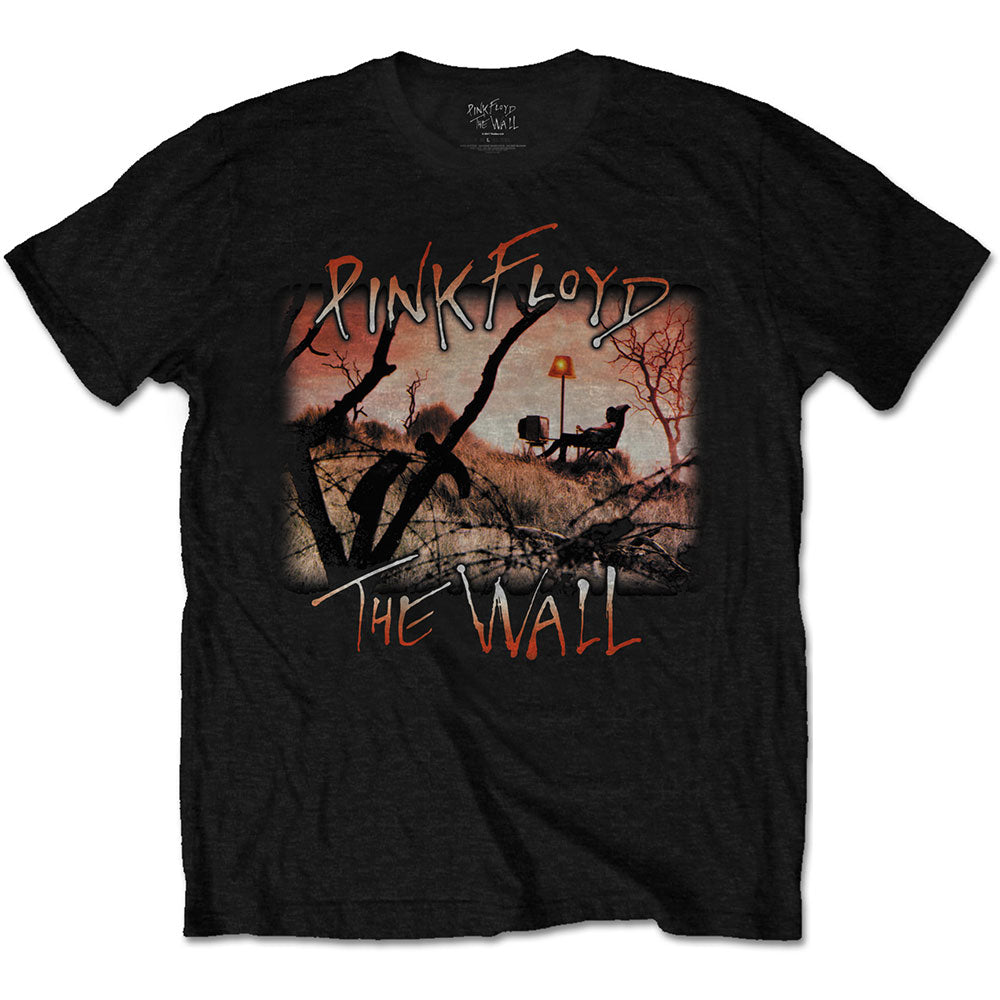 【廃番ラスト販売/特別価格】PINK FLOYD ピンクフロイド (結成 60周年 ) - The Wall Meadow / バックプリントあり / Tシャツ / メンズ 【公式 / オフィシャル】