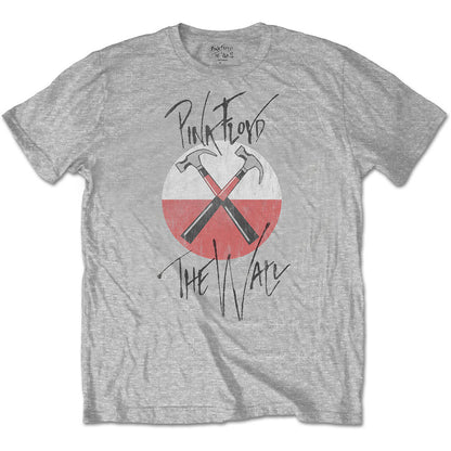 PINK FLOYD ピンクフロイド (結成 60周年 ) - The Wall Faded Hammers Logo / Tシャツ / メンズ 【公式 / オフィシャル】
