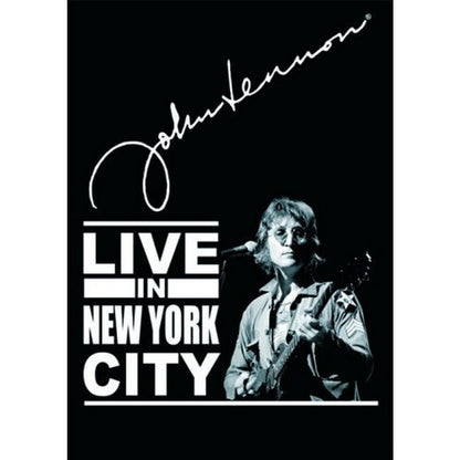 JOHN LENNON ジョンレノン (生誕 85年 ) - Live in New York City / ポストカード・レター 【公式 / オフィシャル】
