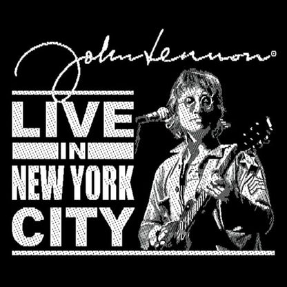 JOHN LENNON ジョンレノン (生誕 85年 ) - Live in New York City / ワッペン 【公式 / オフィシャル】