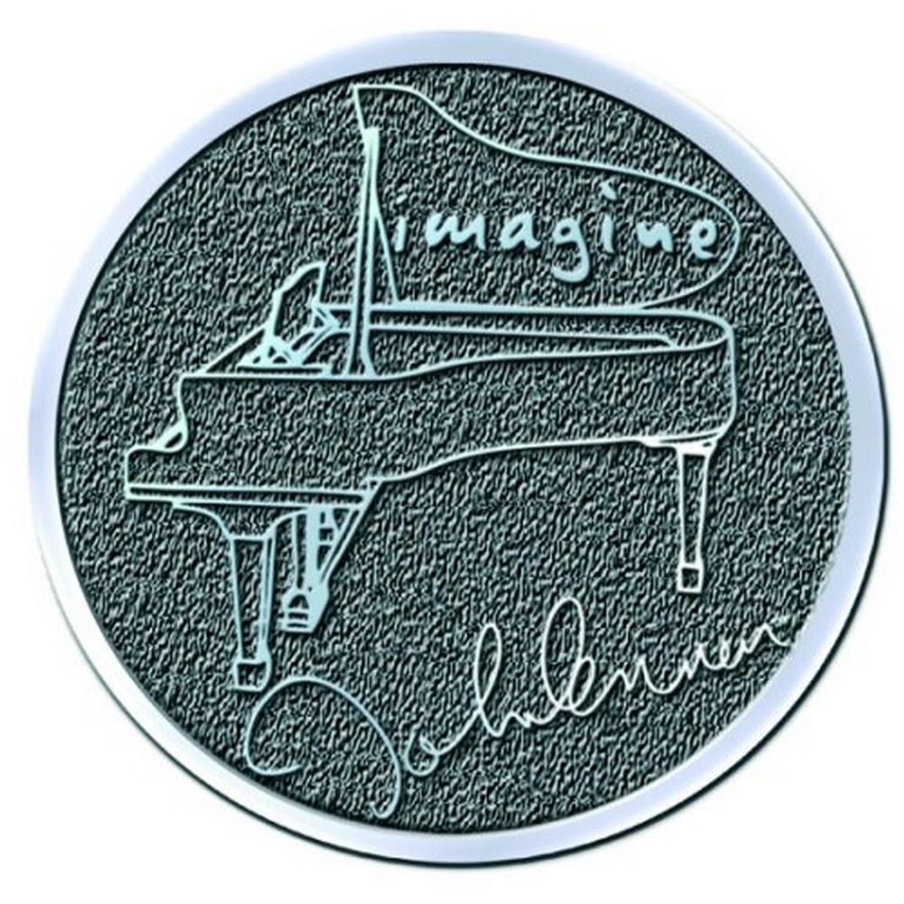 JOHN LENNON ジョンレノン (生誕 85年 ) - Imagine / メタル・ピンバッジ / バッジ 【公式 / オフィシャル】