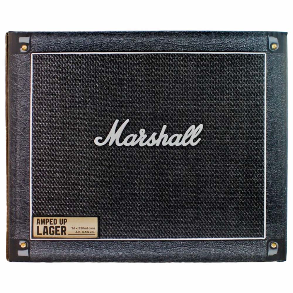 MARSHALL - Rock and Roll Craft Beer / 16-bottle box (cabinet) / Beer