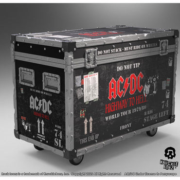 AC/DC (Back in Black 45th Anniversary) - Highway to Hell Road Case + Stage Backdrop / On Tour Series Collectible / Limited to 3000 worldwide / Interior ornament