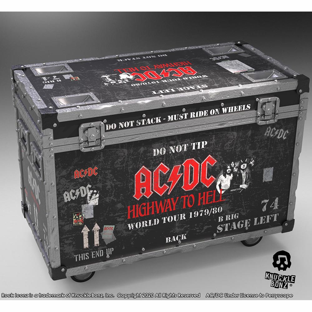 
                  
                    AC/DC (Back in Black 45th Anniversary) - Highway to Hell Road Case + Stage Backdrop / On Tour Series Collectible / Limited to 3000 worldwide / Interior ornament
                  
                