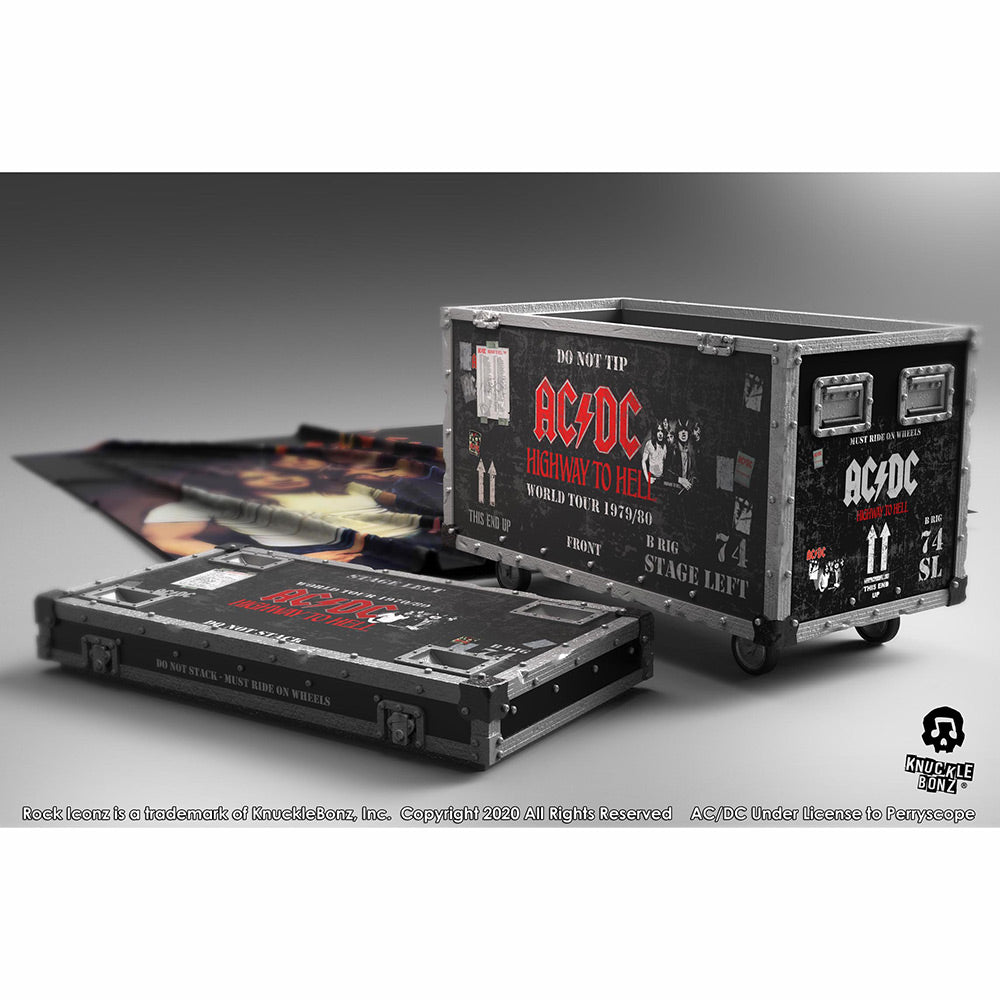 
                  
                    AC/DC (Back in Black 45th Anniversary) - Highway to Hell Road Case + Stage Backdrop / On Tour Series Collectible / Limited to 3000 worldwide / Interior ornament
                  
                