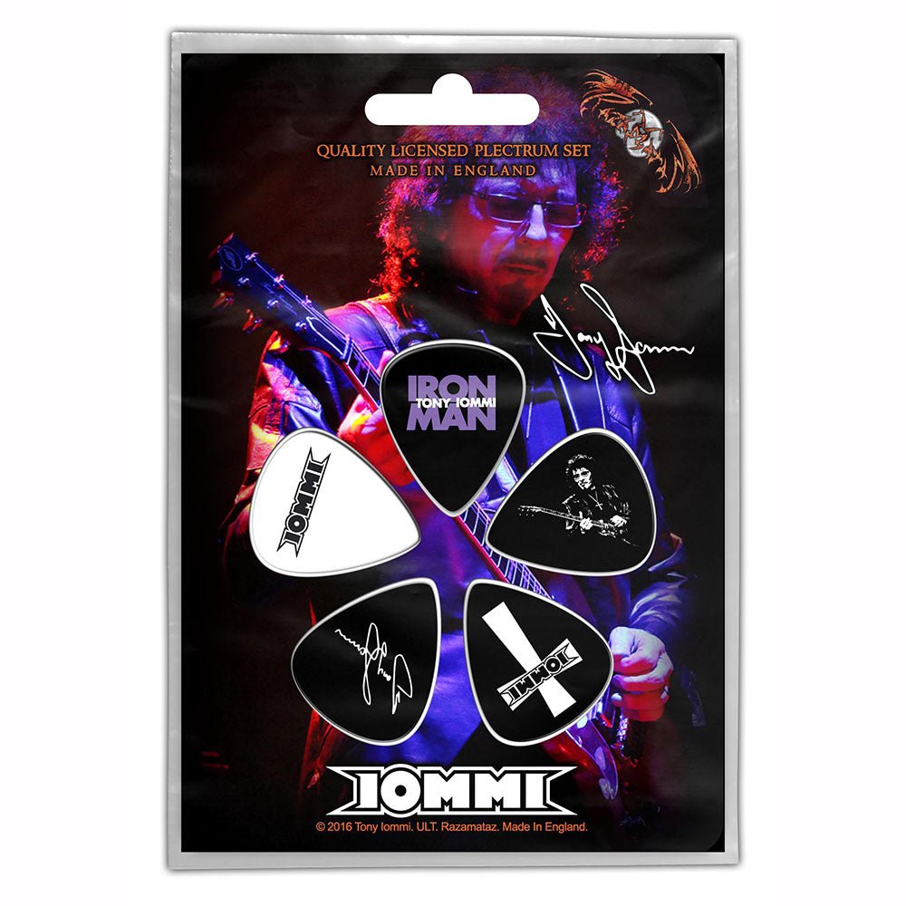 BLACK SABBATH ブラックサバス - Tony Iommi ‘Iommi’ Plectrum Pack / ギターピック - PGS