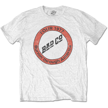 BAD COMPANY バッドカンパニー - Burnin' Through America / Tシャツ / メンズ 【公式 / オフィシャル】