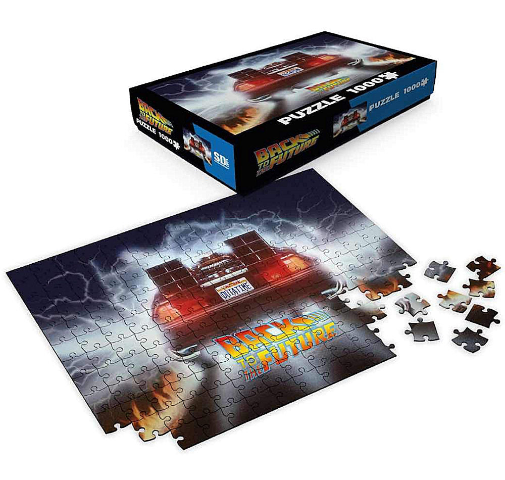 BACK TO THE FUTURE バックトゥザフューチャー (劇場公開 40周年 ) - Time Machine Outtatime 1,000 Piece / ジグソーパズル 【公式 / オフィシャル】