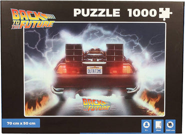 BACK TO THE FUTURE バックトゥザフューチャー (劇場公開 40周年 ) - Time Machine Outtatime 1,000 Piece / ジグソーパズル 【公式 / オフィシャル】