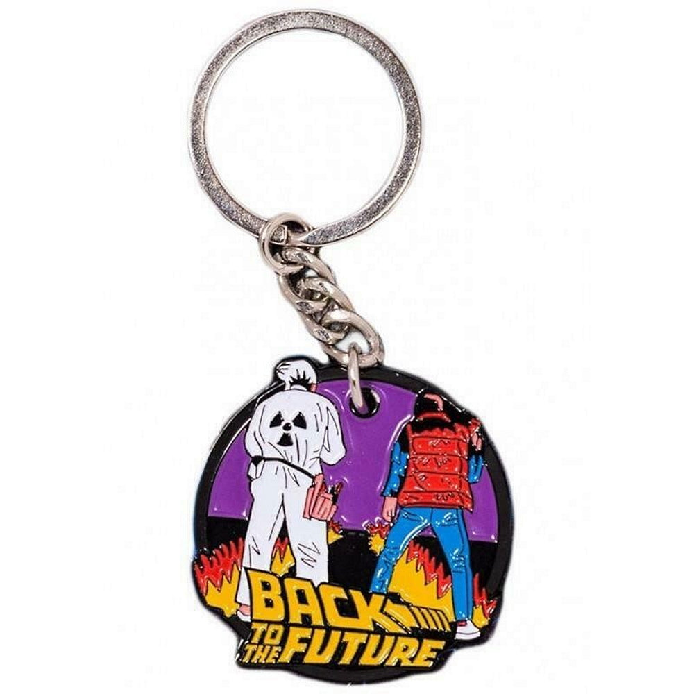 【予約商品】 BACK TO THE FUTURE バックトゥザフューチャー (劇場公開 40周年 ) - Keyring / 世界限定9,995個 / キーホルダー 【公式 / オフィシャル】