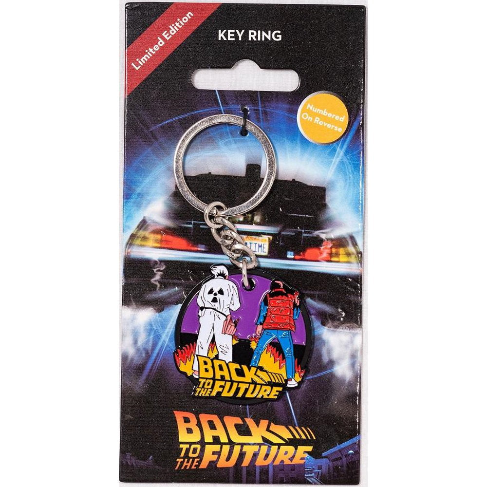 【予約商品】 BACK TO THE FUTURE バックトゥザフューチャー (劇場公開 40周年 ) - Keyring / 世界限定9,995個 / キーホルダー 【公式 / オフィシャル】