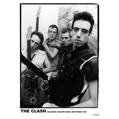 THE CLASH - Mogador Theater 1981
