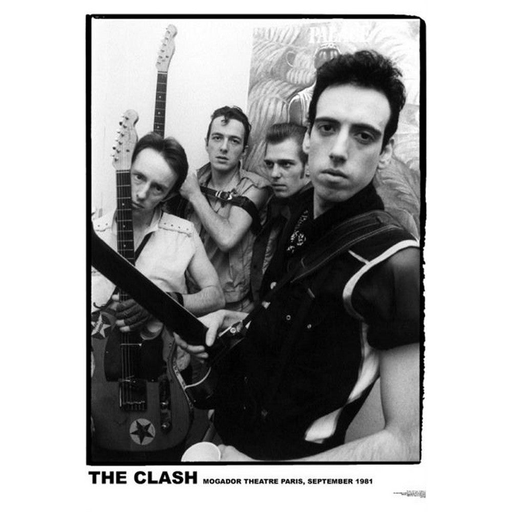 THE CLASH - Mogador Theater 1981