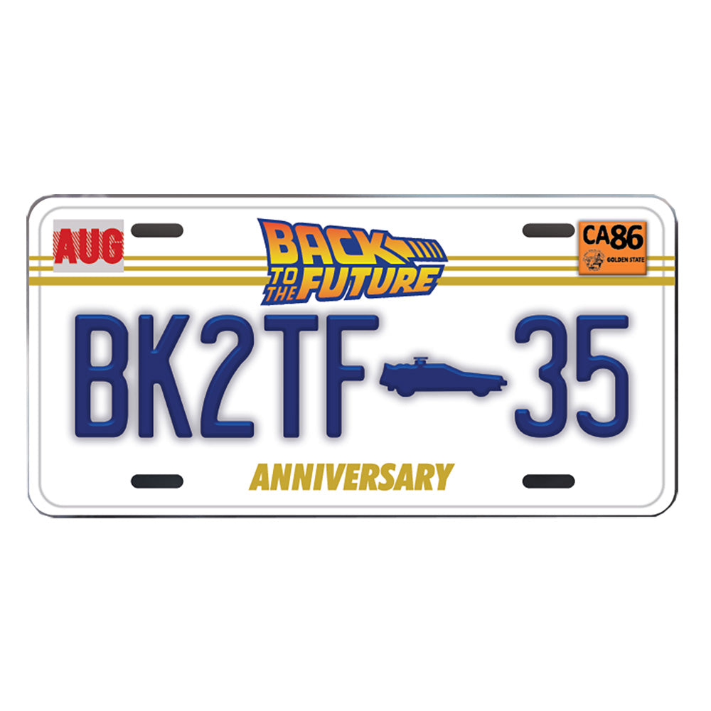 BACK TO THE FUTURE バックトゥザフューチャー (劇場公開 40周年 ) - 35th Anniversary Pin Badge / 世界限定9955個 / バッジ 【公式 / オフィシャル】