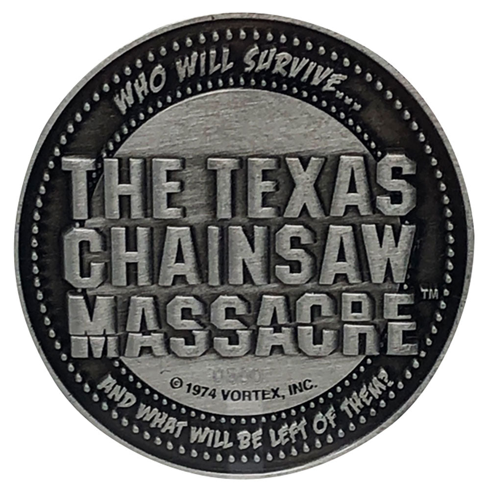 
                  
                    TEXAS CHAINSAW MASSACRE 悪魔のいけにえ (公開 50周年 記念 ) - Limited Edition Coin / 世界限定9995枚 / コイン 【公式 / オフィシャル】
                  
                