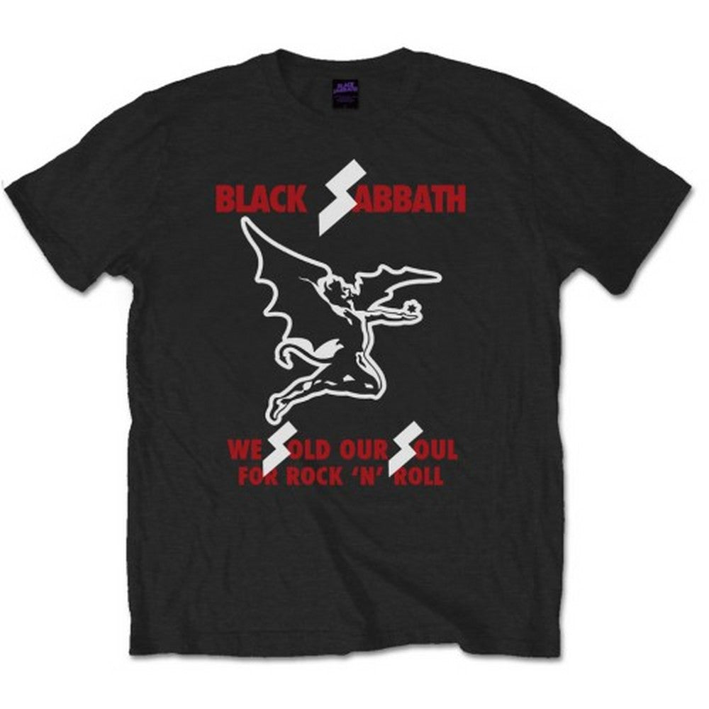 【廃番ラスト販売/特別価格】BLACK SABBATH ブラックサバス (デビュー 55周年 ) - Sold our Soul / Tシャツ / メンズ 【公式 / オフィシャル】