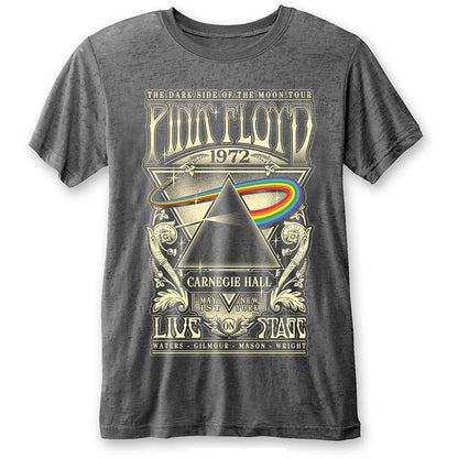 PINK FLOYD ピンクフロイド (結成 60周年 ) - Carnegie Hall (Burn Out) / Black Label（ブランド） / Tシャツ / メンズ 【公式 / オフィシャル】