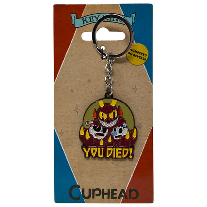 CUPHEAD カップヘッド - You Died Limited Edition Key Ring / 世界限定9995個 / キーホルダー