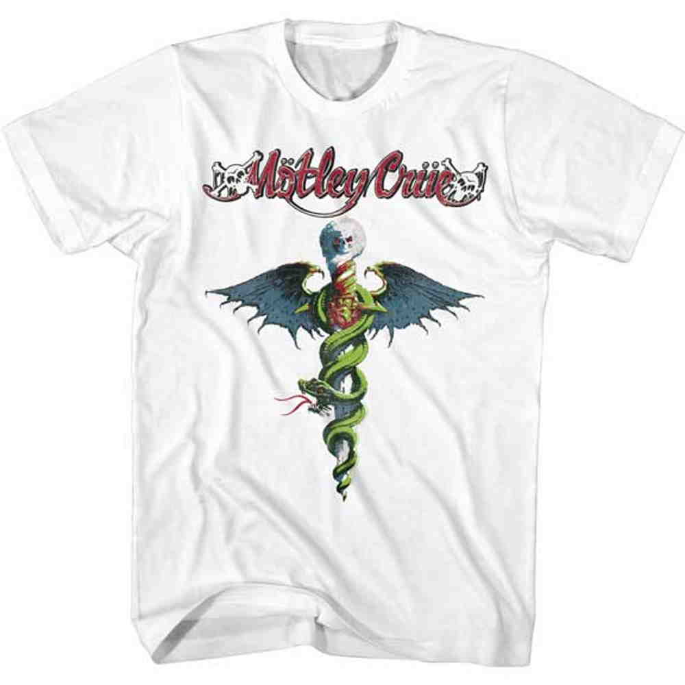 MOTLEY CRUE モトリークルー (来日 40周年 ) - DRFEELGOOD / Tシャツ / メンズ 【公式 / オフィシャル】