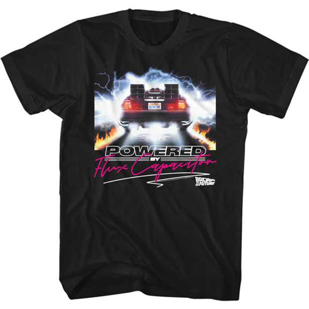 BACK TO THE FUTURE バックトゥザフューチャー (劇場公開40周年 ) - POWERED BY FLUX / Tシャツ / メンズ 【公式 / オフィシャル】