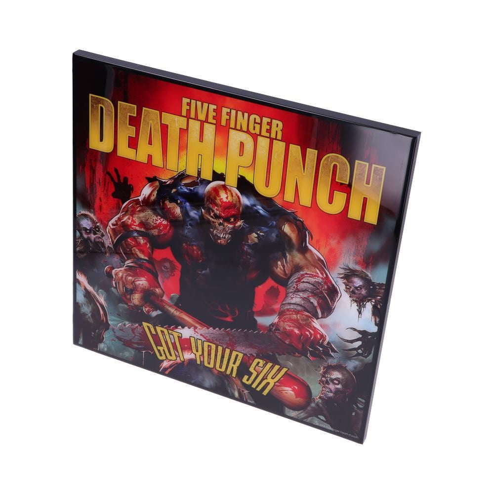 
                  
                    FIVE FINGER DEATH PUNCH ファイヴフィンガーデスパンチ (初来日 15周年 ) - Got Your Six Crystal Clear Picture / 樹脂コート表面加工 / インテリア額
                  
                