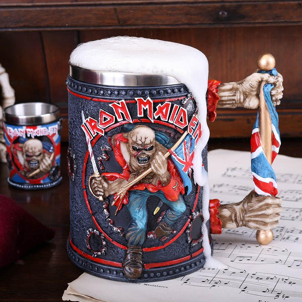 
                  
                    IRON MAIDEN (50th Anniversary) - Eddie The Trooper / TANKARD / Tableware and Glasses
                  
                