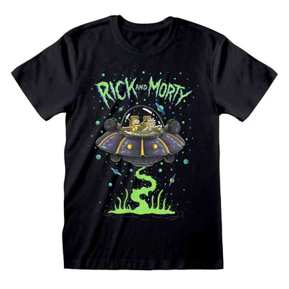 RICK AND MORTY リックアンドモーティ - Spaceship / Tシャツ / メンズ 【公式 / オフィシャル】