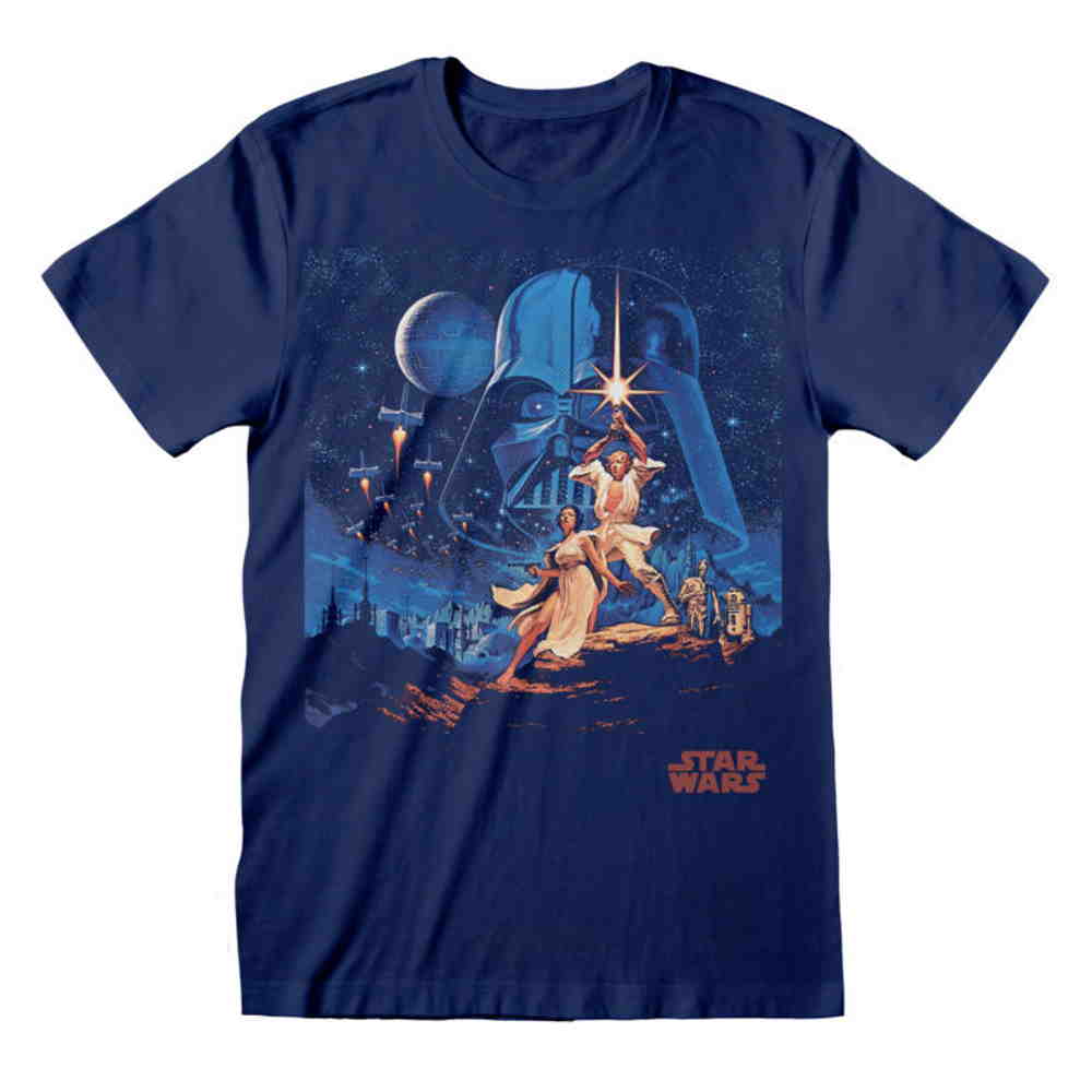 STAR WARS スターウォーズ - New Hope Vintage Poster / Tシャツ / メンズ - PGS