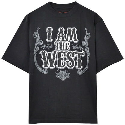 【廃番ラスト販売/特別価格】ICE CUBE アイスキューブ - I AM THE WEST / バックプリントあり / Tシャツ / メンズ 【公式 / オフィシャル】