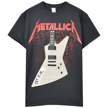 METALLICA メタリカ (結成 45周年 ) - Eet Fuk / バックプリントあり / Tシャツ / メンズ