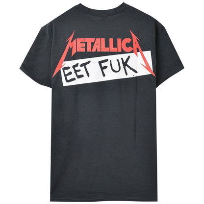 METALLICA メタリカ (結成 45周年 ) - Eet Fuk / バックプリントあり / Tシャツ / メンズ