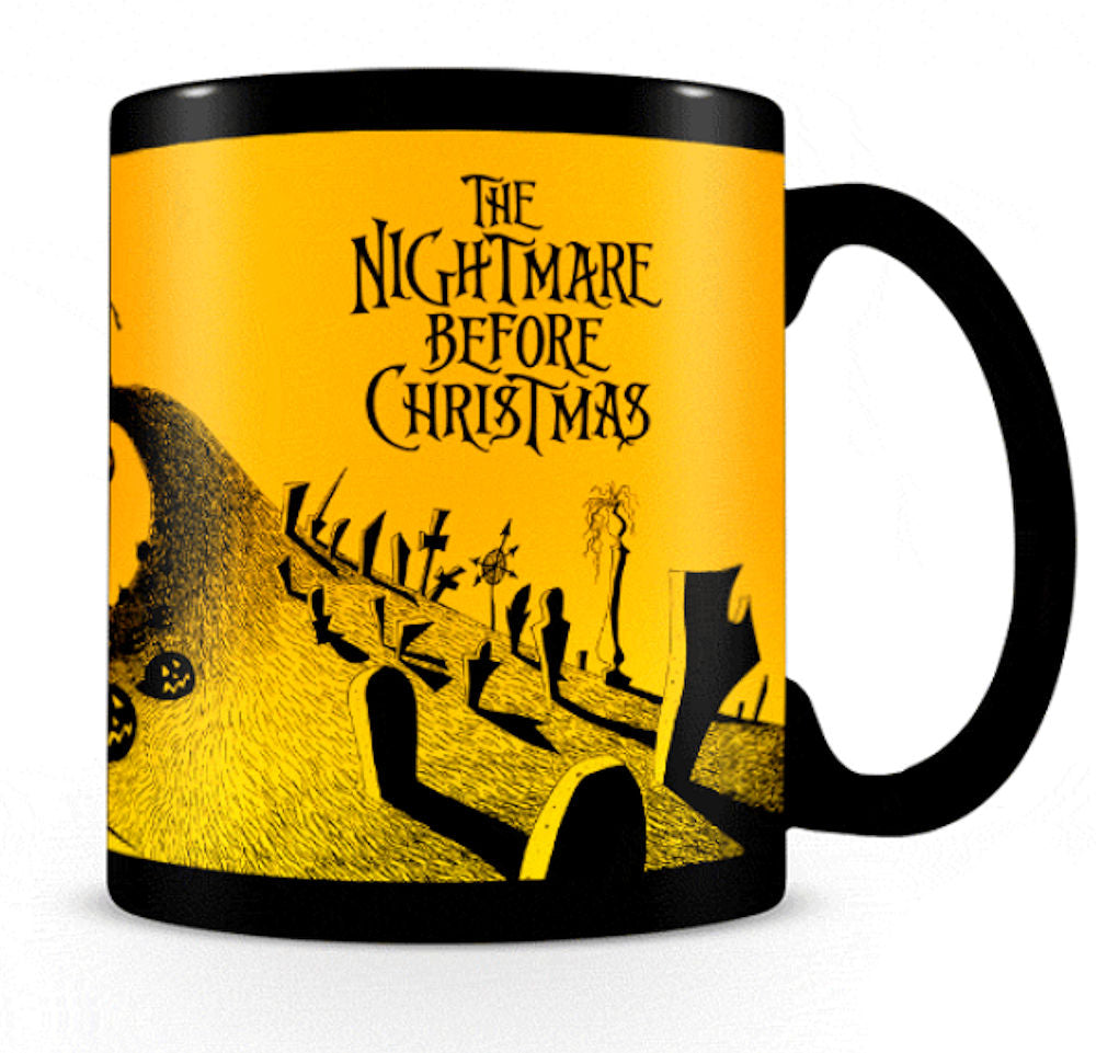 NIGHTMARE BEFORE CHRISTMAS ナイトメアー・ビフォア・クリスマス (公開 30周年 記念 ) - Graveyard Scene / マジック・マグカップ / マグカップ 【公式 / オフィシャル】