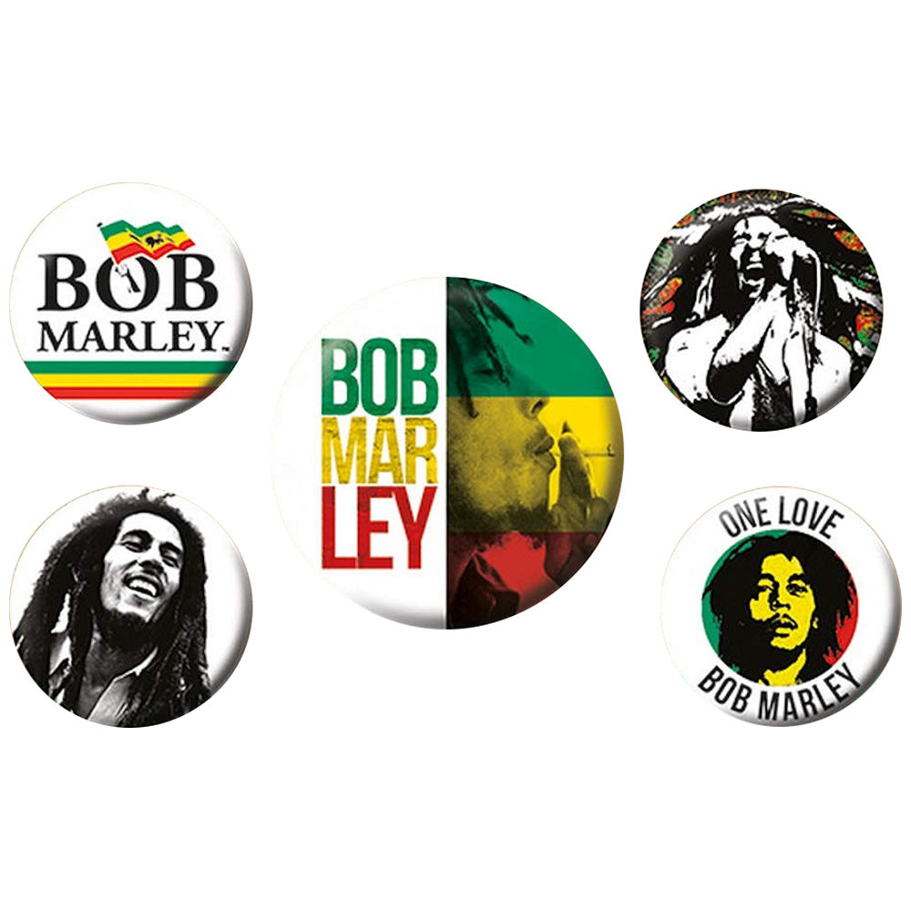 BOB MARLEY ボブマーリー - Bob Marley / バッジ 【公式 / オフィシャル】