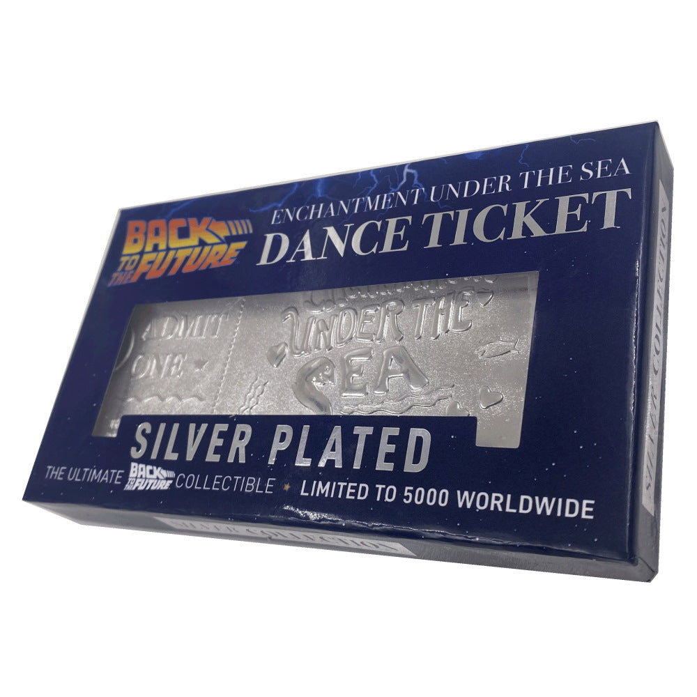 
                  
                    BACK TO THE FUTURE バックトゥザフューチャー (劇場公開40周年 ) - Silver Plated Ticket / 世界限定5000枚 / インテリア置物 【公式 / オフィシャル】
                  
                
