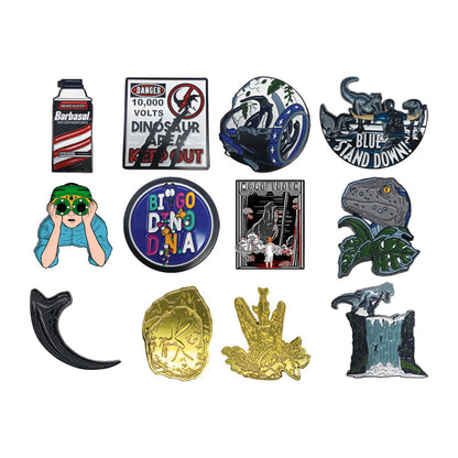 JURASSIC PARK ジュラシックパーク - Mystery Pin Badges / バッジ 【公式 / オフィシャル】
