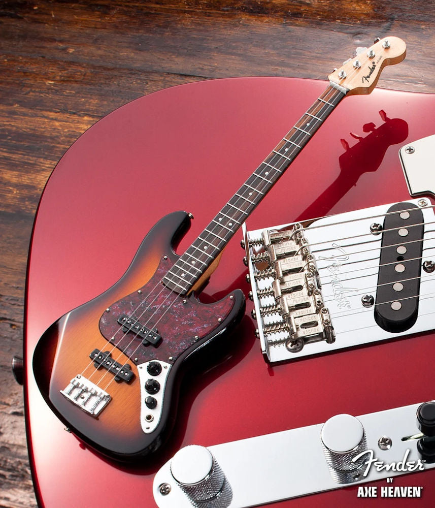 
                  
                    FENDER フェンダー (設立 80周年 ) - Sunburst Jazz Bass Miniature Guitar / ミニチュア楽器
                  
                