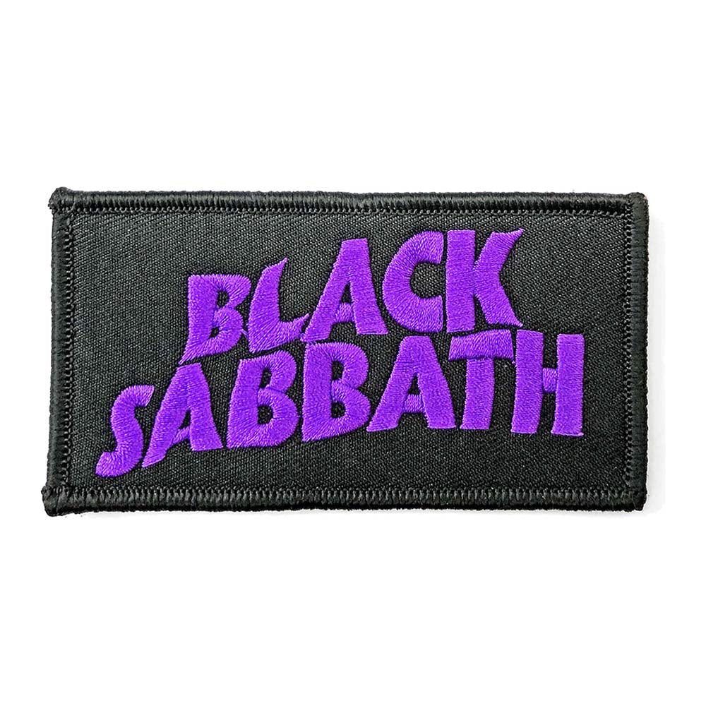 BLACK SABBATH ブラックサバス (デビュー 55周年 ) - Wavy Logo / ワッペン 【公式 / オフィシャル】