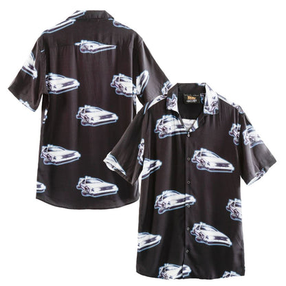BACK TO THE FUTURE バックトゥザフューチャー (劇場公開 40周年 ) - DELOREAN SHIRT / CRIMINAL DAMAGE（ブランド） / 限定 / 襟付きシャツ / メンズ 【公式 / オフィシャル】