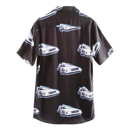BACK TO THE FUTURE バックトゥザフューチャー (劇場公開 40周年 ) - DELOREAN SHIRT / CRIMINAL DAMAGE（ブランド） / 限定 / 襟付きシャツ / メンズ 【公式 / オフィシャル】