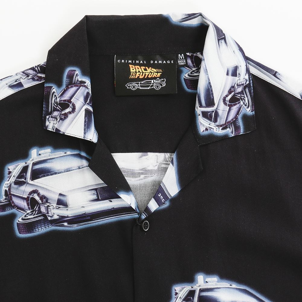 BACK TO THE FUTURE バックトゥザフューチャー - DELOREAN SHIRT / CRIMINAL DAMAGE（ブランド） / 限定 / 襟付きシャツ / メンズ