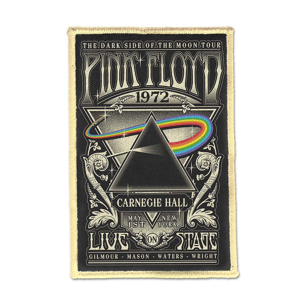 PINK FLOYD ピンクフロイド (結成 60周年 ) - Carnegie Hall / ワッペン 【公式 / オフィシャル】